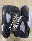 AIR JORDAN 5 BLACK METALLIC REIMAGINED - SIZE 10 (WORN) - SUPER CLEAN