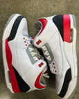 AIR JORDAN 3 FIRE RED 2013 - SIZE 13 (WORN)