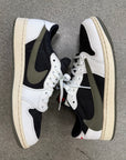 WMNS AIR JORDAN 1 LOW OG OLIVE - SIZE W11.5 M10 (WORN) - SUPER CLEAN