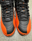 WMNS AIR JORDAN 12 ALL STAR BRILLIANT ORANGE - SIZE W10.5 M9 (WORN)