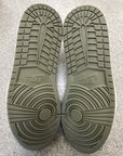 AIR JORDAN 1 LOW TRAVIS SCOTT MEDIUM OLIVE - SIZE 12 (WORN) (SUPER CLEAN)