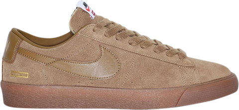 Nike SB Blazer Low GT QS "SUPREME/GOLDEN BEIGE"