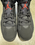 AIR JORDAN 6 BLACK INFRARED 2019 - SIZE 10 (WORN)