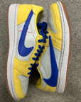 WMNS AIR JORDAN 1 LOW TRAVIS SCOTT CANARY - SIZE W11 M9.5 (WORN) (SUPER CLEAN)