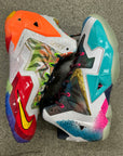 LEBRON 11 WHAT THE LEBRON - SIZE 9.5 (WORN)