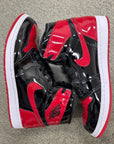 AIR JORDAN 1 HIGH BRED PATENT - SIZE 10 (WORN)