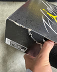 AIR JORDAN 4 THUNDER - SIZE 10.5 (WORN) - DAMAGED BOX