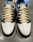 AIR JORDAN 1 LOW TRAVIS SCOTT FRAGMENT - SIZE 8 (WORN)