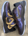 KOBE 5 PROTRO EGGPLANT - SIZE 12.5 (WORN)