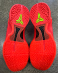 KOBE 6 PROTRO REVERSE GRINCH - SIZE 13 (WORN) - SUPER CLEAN
