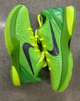 KOBE 6 PROTRO GRINCH - SIZE 8.5 (WORN)