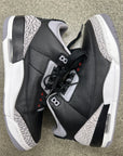 AIR JORDAN 3 BLACK CEMENT 2025 - SIZE 9 (WORN)
