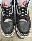 AIR JORDAN 3 BLACK CEMENT 2018 - SIZE 13 (WORN)