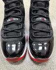 AIR JORDAN 11 BRED 2012 - SIZE 10 (WORN)