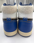 AIR JORDAN 1 HIGH FRAGMENT UNION LA SPORT ROYAL - SIZE 8.5 (WORN)