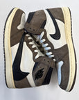 AIR JORDAN 1 HIGH TRAVIS SCOTT MOCHA - SIZE 11 (WORN)