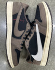 AIR JORDAN 1 LOW TRAVIS SCOTT MOCHA - SIZE 11 (WORN)