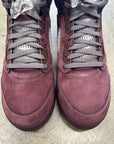 AIR JORDAN 5 BURGUNDY - SIZE 12 (WORN)