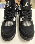 AIR JORDAN 4 WHITE THUNDER - SIZE 10.5 (WORN) - SUPER CLEAN