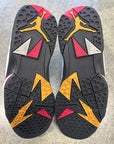 AIR JORDAN 7 CARDINAL 2022 - SIZE 8.5 (WORN)