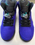 AIR JORDAN 5 ALTERNATE GRAPE - SIZE 8.5 (WORN)