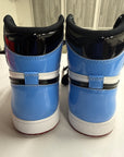AIR JORDAN 1 HIGH UNC FEARLESS UNC CHICAGO - SIZE 12 (WORN)