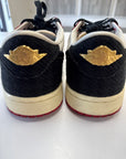 AIR JORDAN 1 LOW TROPHY ROOM - SIZE 10 (WORN)