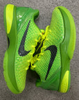KOBE 6 PROTRO GRINCH - SIZE 9 (WORN)
