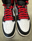 AIR JORDAN 1 HIGH BLACK TOE REIMAGINED - SIZE 10.5 (WORN)