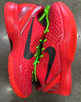 KOBE 6 PROTRO REVERSE GRINCH - SIZE 10 (WORN)