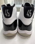 AIR JORDAN 11 CONCORD 2018 - SIZE 11 (WORN)