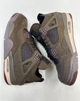 AIR JORDAN 4 A MA MANIERE DARK MOCHA - SIZE 10.5 (WORN)