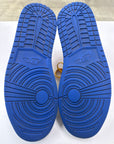 AIR JORDAN 1 HIGH FRAGMENT X UNION LA VARSITY RED SPORT ROYAL - SIZE 12 (WORN)