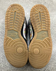 SB DUNK LOW OG SUPREME RAMMELLZEE - SIZE 8.5 (WORN)