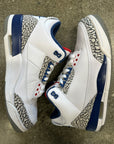 AIR JORDAN 3 TRUE BLUE 2016 - SIZE 9.5 (WORN)