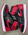 AIR JORDAN 1 HIGH BRED PATENT - SIZE 10.5 (WORN)