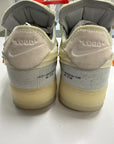 OFF WHITE AIR FORCE 1 LOW WHITE - SIZE 8 (WORN)