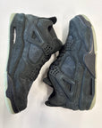AIR JORDAN 4 KAWS BLACK - SIZE 10.5 (WORN) - SUPER CLEAN