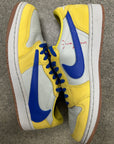 WMNS AIR JORDAN 1 LOW TRAVIS SCOTT CANARY - SIZE W11 M9.5 (WORN) (SUPER CLEAN)