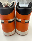 AIR JORDAN 1 HIGH REVERSED SHATTERED - SIZE 10.5 (WORN) - SUPER CLEAN