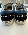VANS LX OLD SKOOL 36 PEARLIZED PACK BLACK NAVY - SIZE 11.5 (WORN)
