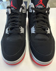 AIR JORDAN 4 BRED 2019 - SIZE 12 (WORN)