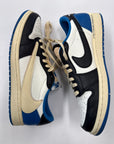 AIR JORDAN 1 LOW TRAVIS SCOTT FRAGMENT - SIZE 8 (WORN)