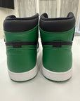 AIR JORDAN 1 HIGH PINE GREEN BLACK - SIZE 11 (WORN)