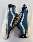 VANS LX OLD SKOOL 36 PEARLIZED PACK BLACK NAVY - SIZE 11.5 (WORN)