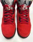 AIR JORDAN 5 RAGING BULL - SIZE 8.5 (WORN) - SIZE 8.5 (WORN)