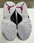AIR JORDAN 9 WHITE RED BLACK 2010 - SIZE 11.5 (WORN) - SUPER CLEAN