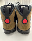 AIR JORDAN 9 OLIVE 2024 - SIZE 10 (WORN) - SUPER CLEAN