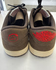 AIR JORDAN 1 LOW TRAVIS SCOTT MOCHA - SIZE 9.5 (WORN ONCE)