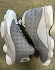 AIR JORDAN 13 ATMOSPHERE GREY - SIZE 9.5 (WORN)